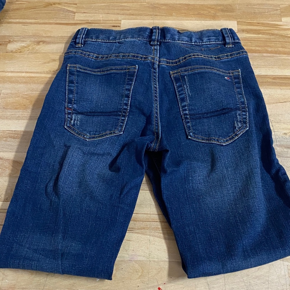 Kids Tommy Hilfiger Men's Dark Indigo Denim jeans size 7